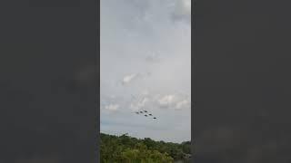 Blue Angels Low Flying Delta | Cleveland National Airshow | 2022