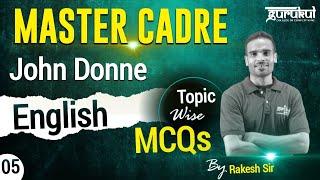 English Master Cadre Preparation | Important MCQs 05 | Gurukul Abohar