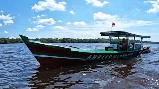 Begini jadinya jika nekat pergi mancing saat sedang pasang besar sampai banjir