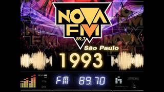 Radio Nova FM - Radio Dance de São Paulo nos anos 90 - Alguns sucessos tocados em 1993