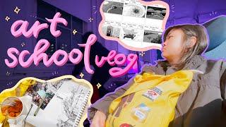 art school vlog in new york city