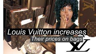 Louis Vuitton price increase