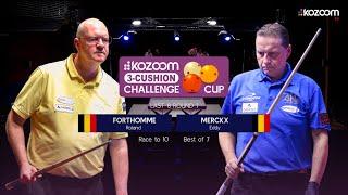 3-Cushion Kozoom Challenge Cup 2022 - Last 8 - Roland Forthomme vs Eddy Merckx