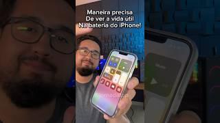 Descobrindo saúde da bateria do iPhone com precisão #iphone #dicas #celular #truques #tecnologia