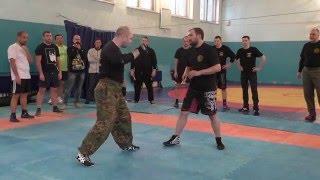 Блок - удар. Ножевой бой и защита от ножа. Knife fighting S.P.A.S.