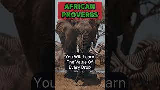 African Proverbs: Wisdom Through The Ages #blackculture #changingthenarrative #shorts