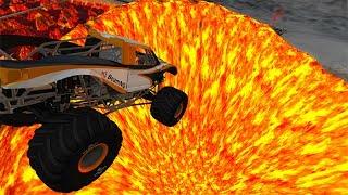 Jumping In Volcano #13 BeamNG.drive