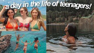 A SUMMER DAY WITH MY FRIENDS: beach, cliff jumping, road trip, secret spots! | Australia vlog