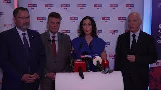 Tisková konference TOP 09 ke krajským a senátním volbám | Markéta Pekarová Adamová a Pavel Fischer