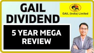 GAIL Dividend review 2024 | GAIL Dividend history | Dividend details 2025