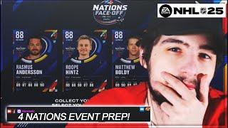 HOW TO PREPARE FOR THE 4 NATIONS FACEOFF EVENT I NHL 25 HUT