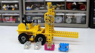 LIVE • Motorizing the Original LEGO Forklift