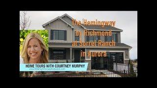 New Homes in Aurora Colorado - Hemingway Model by Richmond at Sorrel Ranch