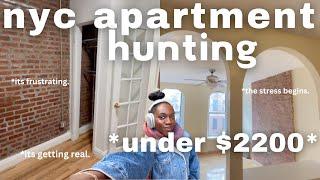 REALISTIC NYC APARTMENT HUNTING (tours + prices)! Touring 4 Manhattan apartments between $1900-2195