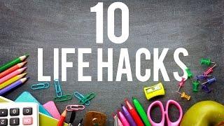 10 TRUCOS/LIFE HACKS PARA LA ESCUELA | DIY regreso a clases - Tutoriales Belen