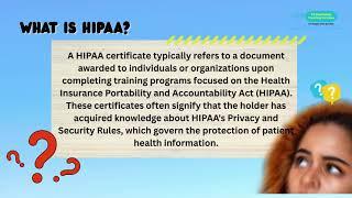 ️ What is HIPAA? #HIPAA #MedicalVA #HealthcareCompliance #PatientPrivacy #RemoteWork #HIPAARules