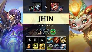 Jhin ADC vs Smolder - BR Challenger Patch 25.12