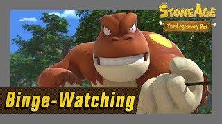 BINGE-WATCHING Episode 6 to 10 l Stone Age the Legendary Pet l NEW Dinosaur Animation