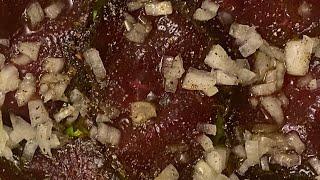 Maklike Jagveld Carpaccio / Super Easy Hunter’s Carpaccio (Recipe in YT video description) - KMK