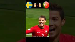 Football mein2024 Portugal  Sweden# football # cr7 # youtube # shorts #imaginary