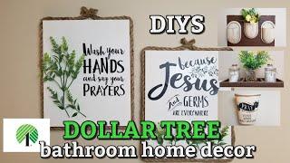 DOLLAR TREE BATHROOM/DIY"S/home decor/2020