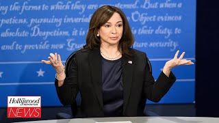 Maya Rudolph Returning to 'SNL' to Play Kamala Harris Through 2024 Presidential Election | THR News