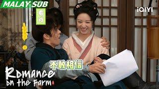 BTS：Zeng Shunxi & Tian Xiwei give each other princess hug | Romance on the Farm 田耕纪 | iQIYI Malaysia