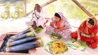 popi kitchen eating BAMBOO BIRIYANI