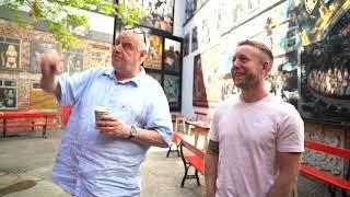 Dave Cordner chats with Willie Jack | King of Belfast's Cathedral Quarter | Belfast Ireland