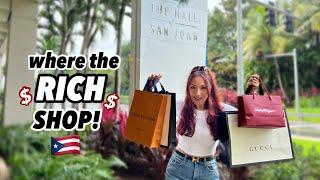 Where the RICH shop in Puerto Rico! Mall Tour and Brunch (The Mall of San Juan)