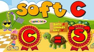 Soft c / Sounds like 's' / Phonics Song