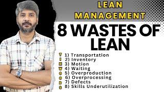 8 Wastes of Lean | Lean Management | TIMWOODS