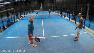 Ultimate Padel 15/1-21 F Lorentzon, M Castler VS: C Contreras Dias, E Ek