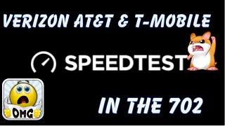 Verizon AT&T T-Mobile Testing around Las Vegas NV