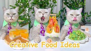 5 Creative Food Ideas by Chef Cat ChangAn | Homemade Food Recipe | Cute Cat Videos