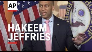 House Democratic leader Jeffries rejects GOP's Trump-inspired government shutdown threats