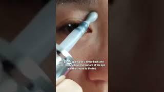 Demo of how to use the Lancôme Advanced Génifique Yeux Light Pearl