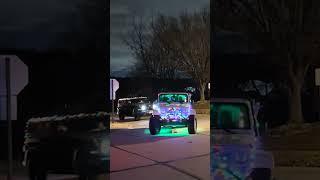 Incredible Jeep Christmas Light Parade