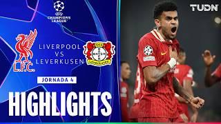 HIGHLIGHTS - Liverpool vs Bayer Leverkusen | UEFA Champions League 24/25 | TUDN