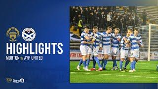 Greenock Morton vs Ayr United | William Hill Championship | 08/11/24