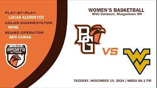 BGSU Women's Basketball vs #13 West Virginia Falcon Media Sports Network (broadcast)