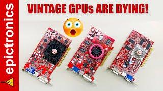 Why are my vintage GPUs dying? Troubleshooting & Repair + poly-mod