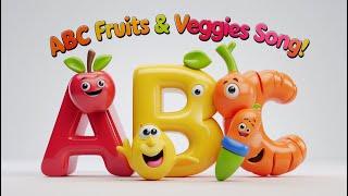 ABC Fruits & Veggies Song for Kids  | Learn Alphabet & Phonics with Fun | BeatLab Kids TV