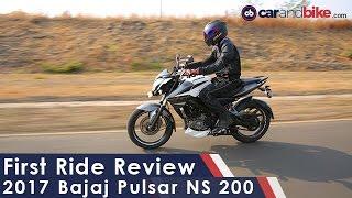 Bajaj Pulsar NS200 First Ride Review - NDTV CarAndBike