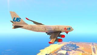 GTA 5 | Amazing & Terrible Plane Crash Compilation | Engine Failure | Hira Gaming