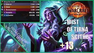 Mist of Tirna Scithe +13 | Hellcaller Affliction Warlock | The War Within