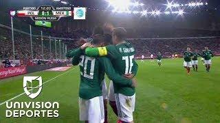 ¡GOLAZO! Raúl Jiménez | Polonia 0-1 México