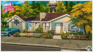 Middle Class Family Home ‍‍‍ #TS4BackToThe80s | The Sims 4 Speed Build No CC