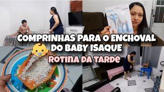 ROTINA DA TARDE  • COMPRAS PARA O ENCHOVAL DO BABY ISAQUE @AnttoniaSousa