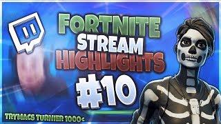 Trymacs 1000€ Solo Squad Turnier! | Fortnite Stream Highlights #10 | Fortnite Battle Royale